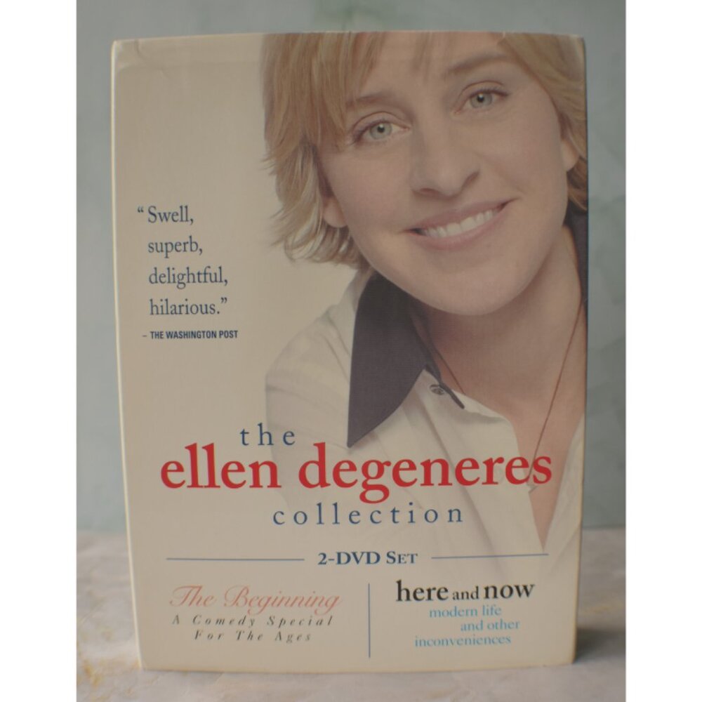 Ellen DeGeneres DVD Collection – "The Beginning" & "Here and Now" – Preowned